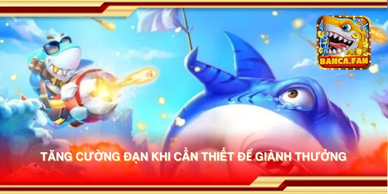 Tăng cường đạn khi cần thiết để giành thưởng